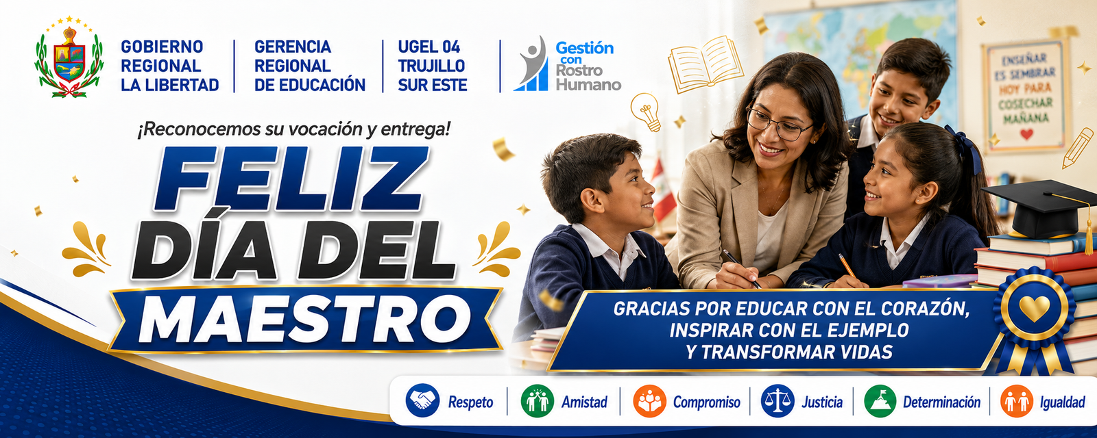 FELIZ DIA DEL MAESTRO